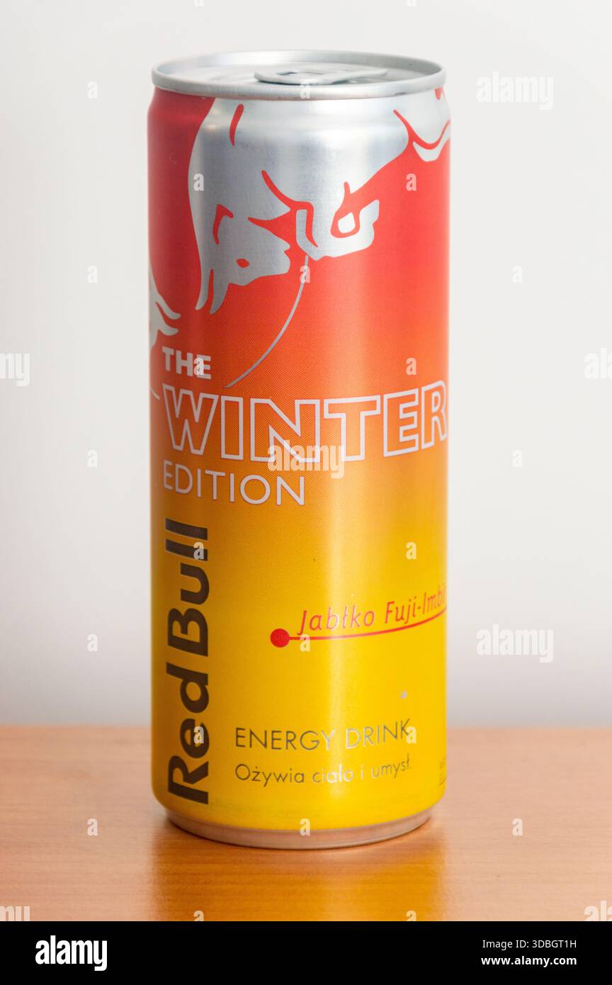 Pruszcz Gdanski, Poland - October 20, 2025: Red Bull Winter