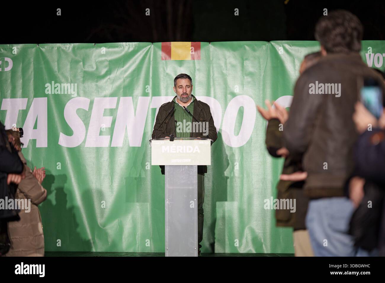 Santiago Abascal Rallies What So for the May 17 Vote