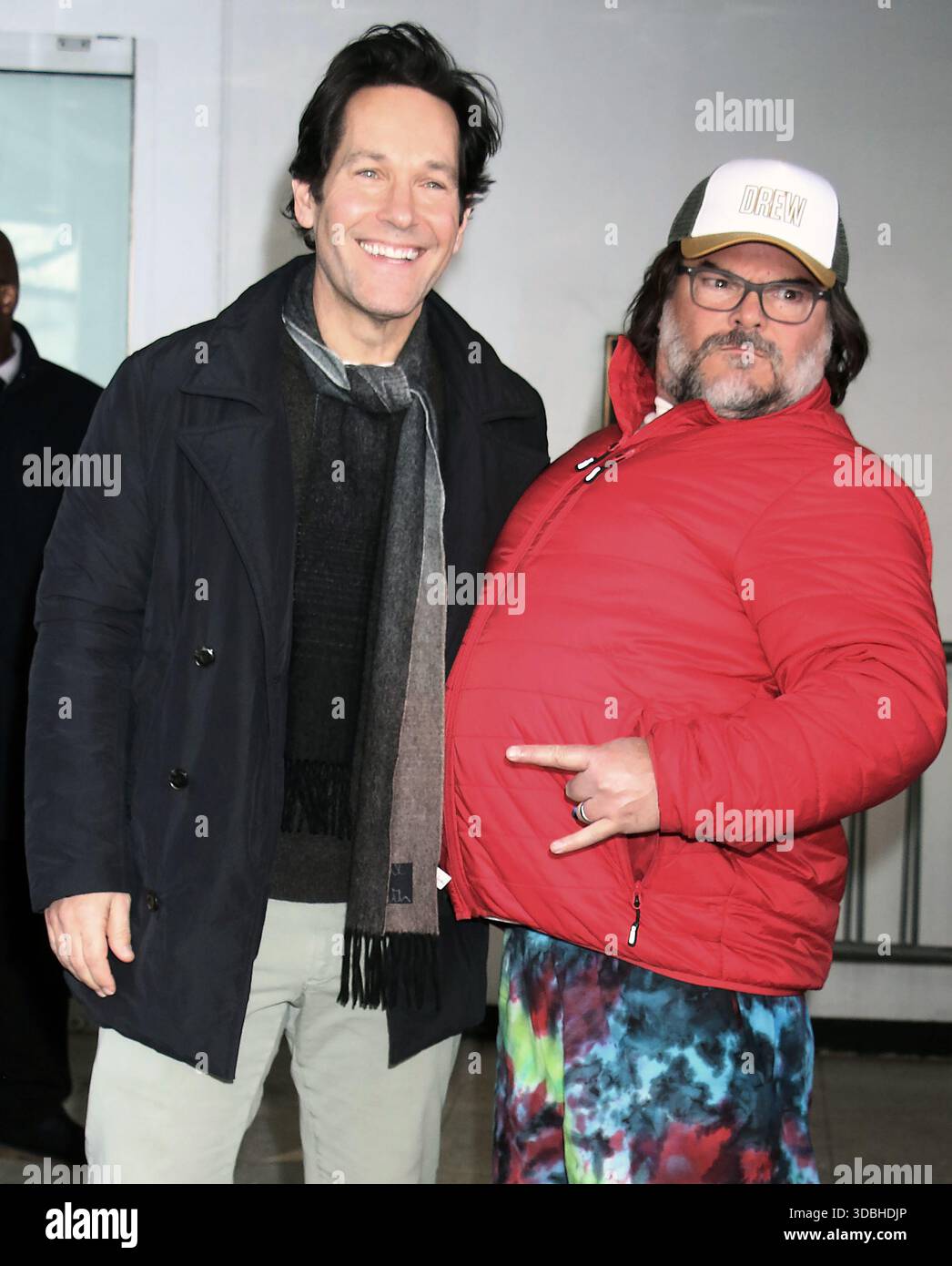 Drew Rudd NEW YORK, NY- DECEMBER 16: Paul Rudd and Jack Black seen at The Drew ...