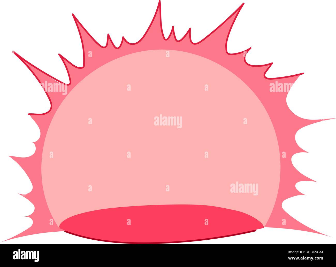 Magic energy shield protecting from impact explosion Stock Vector