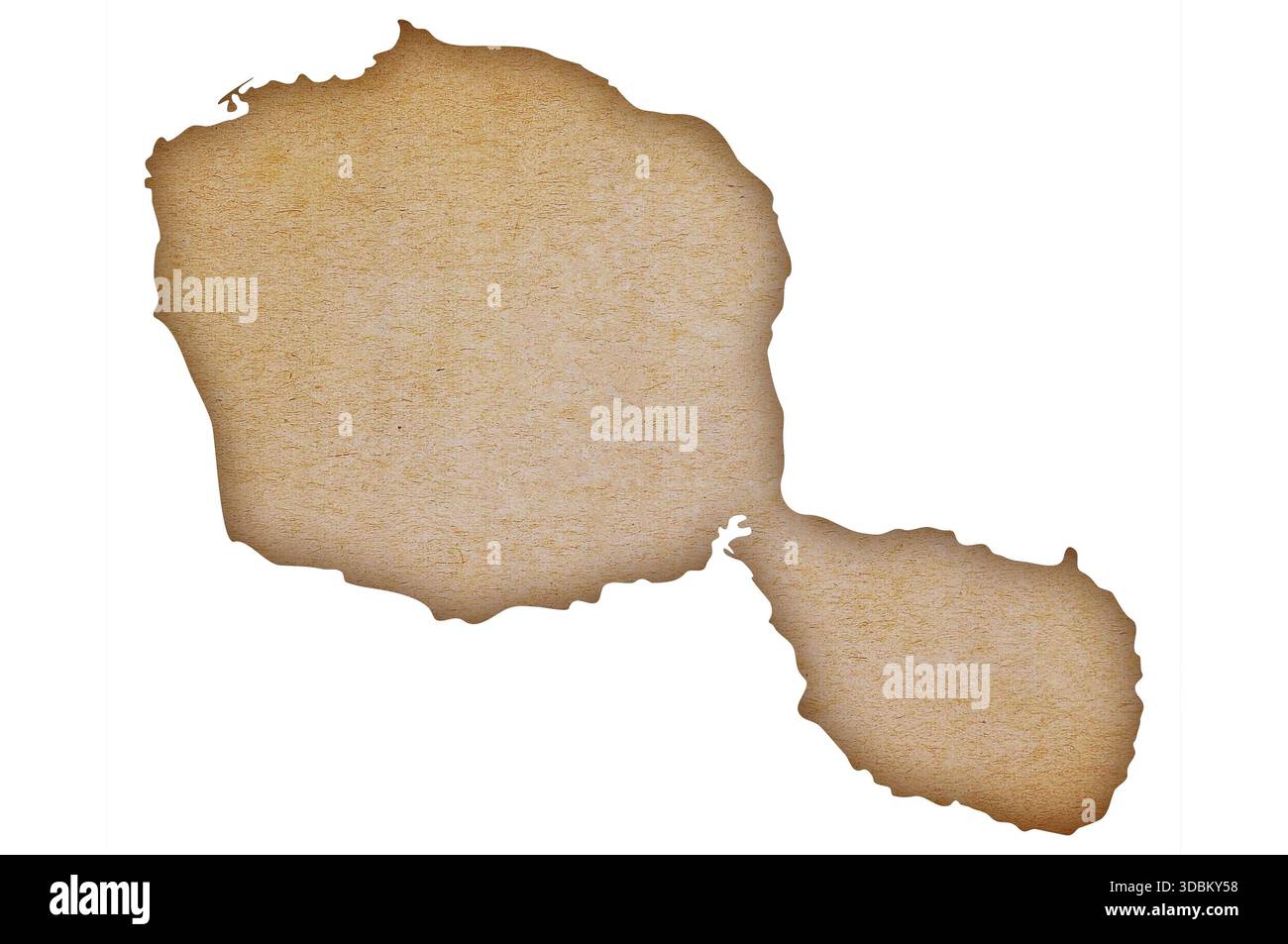 Accurate and detailed map of Tahiti on grunge paper Stock Photo - Alamy