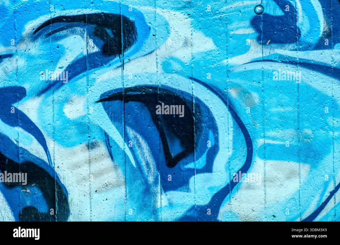 Painted concrete wall as background or texture Stock Photo