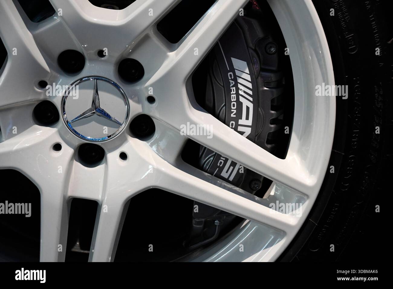 Benz Rim Design Modern aluminum rims in spoke design from mercedes benz hi-res stock ...