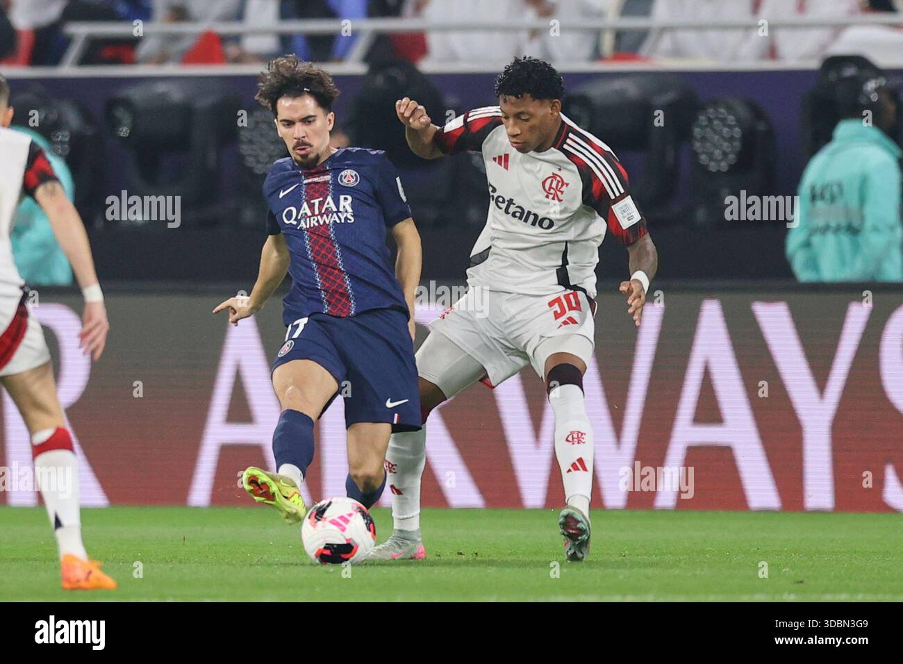 Patch PSG / Flamengo Coupe Intercontinentale Finale Qatar 2025 - Neuf Avec étiquettes