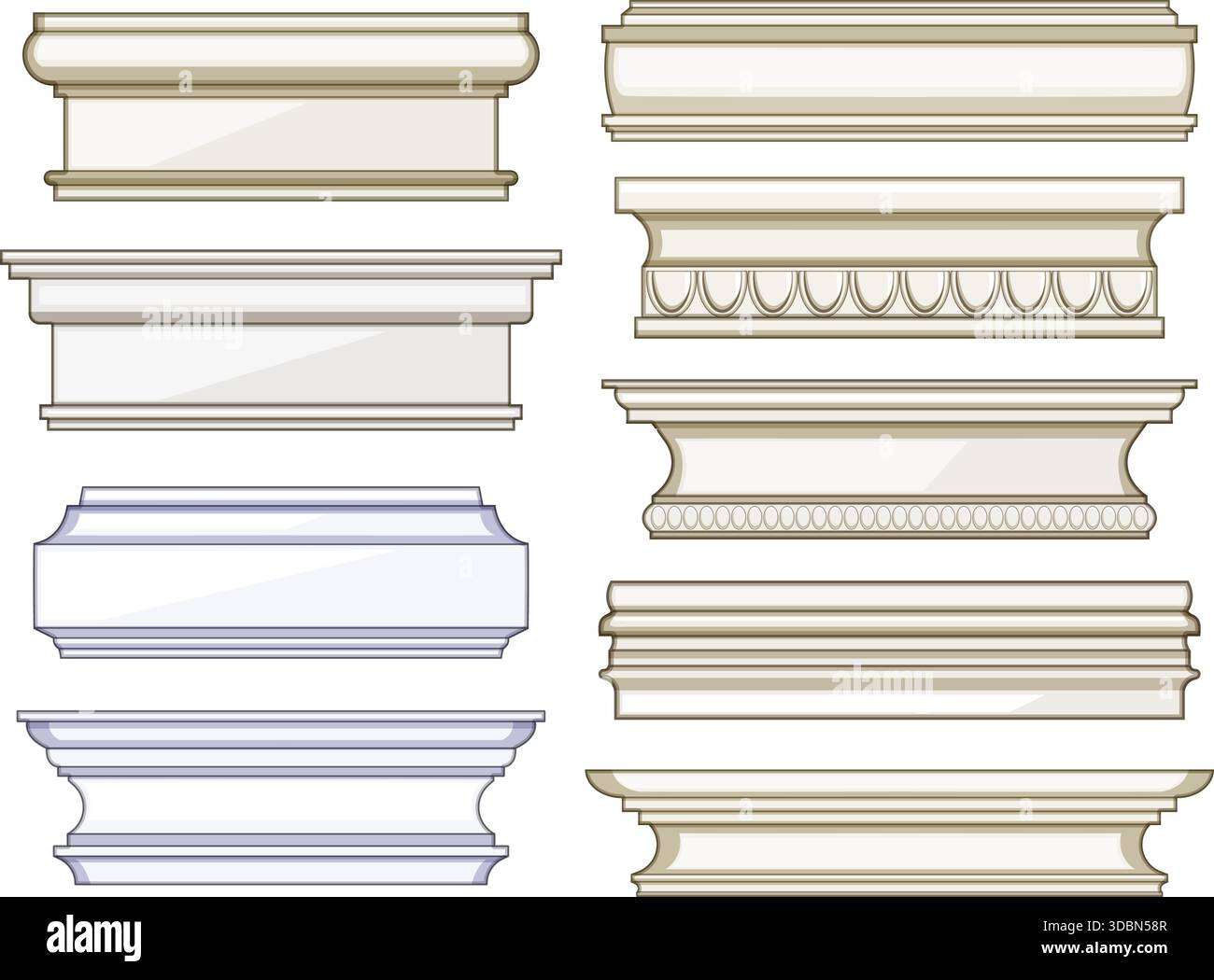 Architectural design illustrating wall Stock Vector Images - Alamy