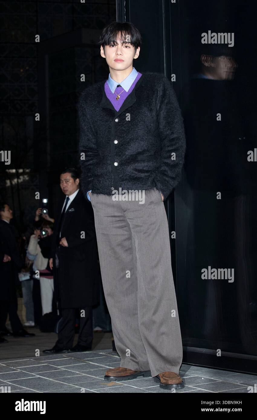 17 Dec 2025 – Seoul, South Korea: South Korean singer V, member of K ...