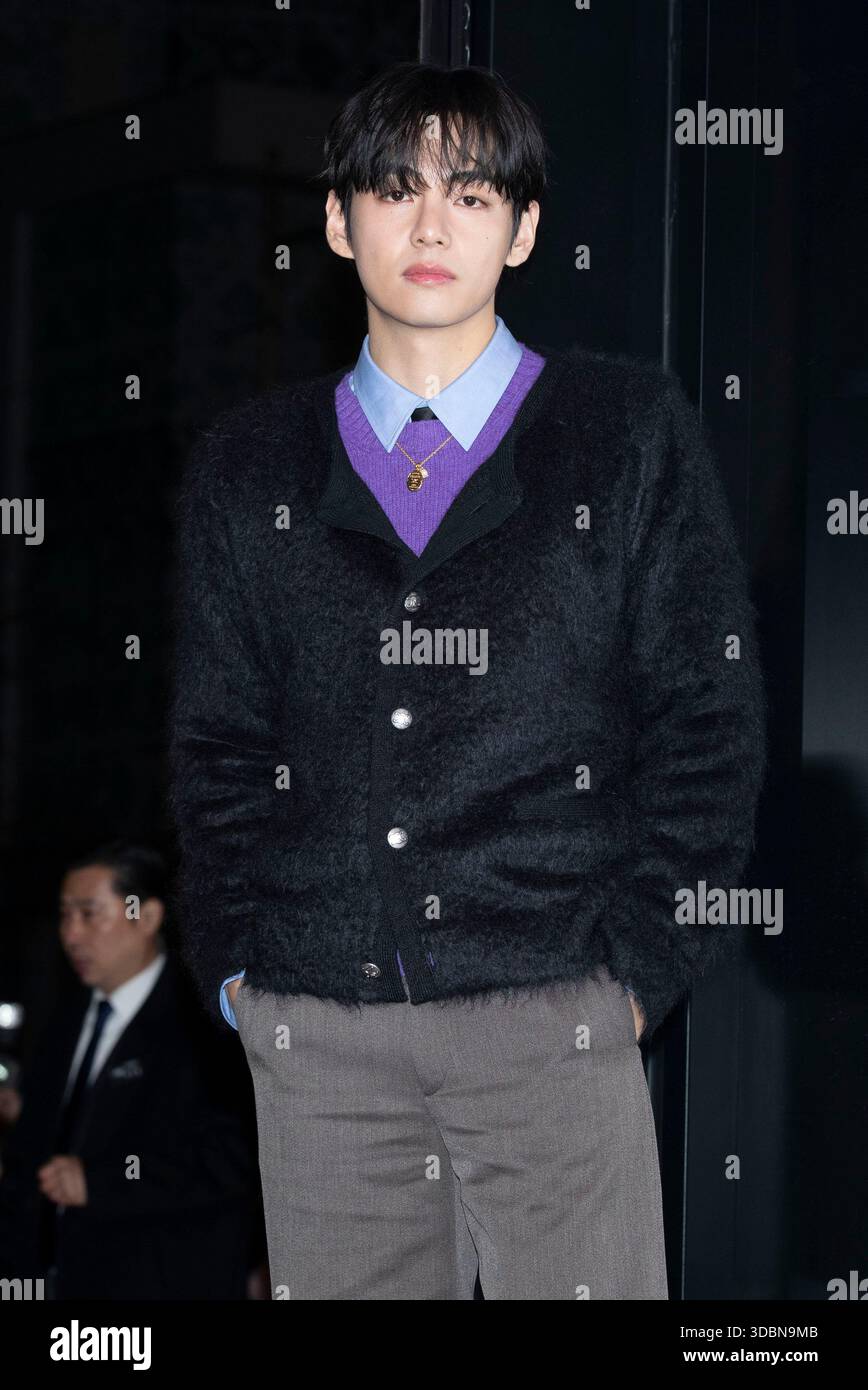 17 Dec 2025 – Seoul, South Korea: South Korean singer V, member of K ...