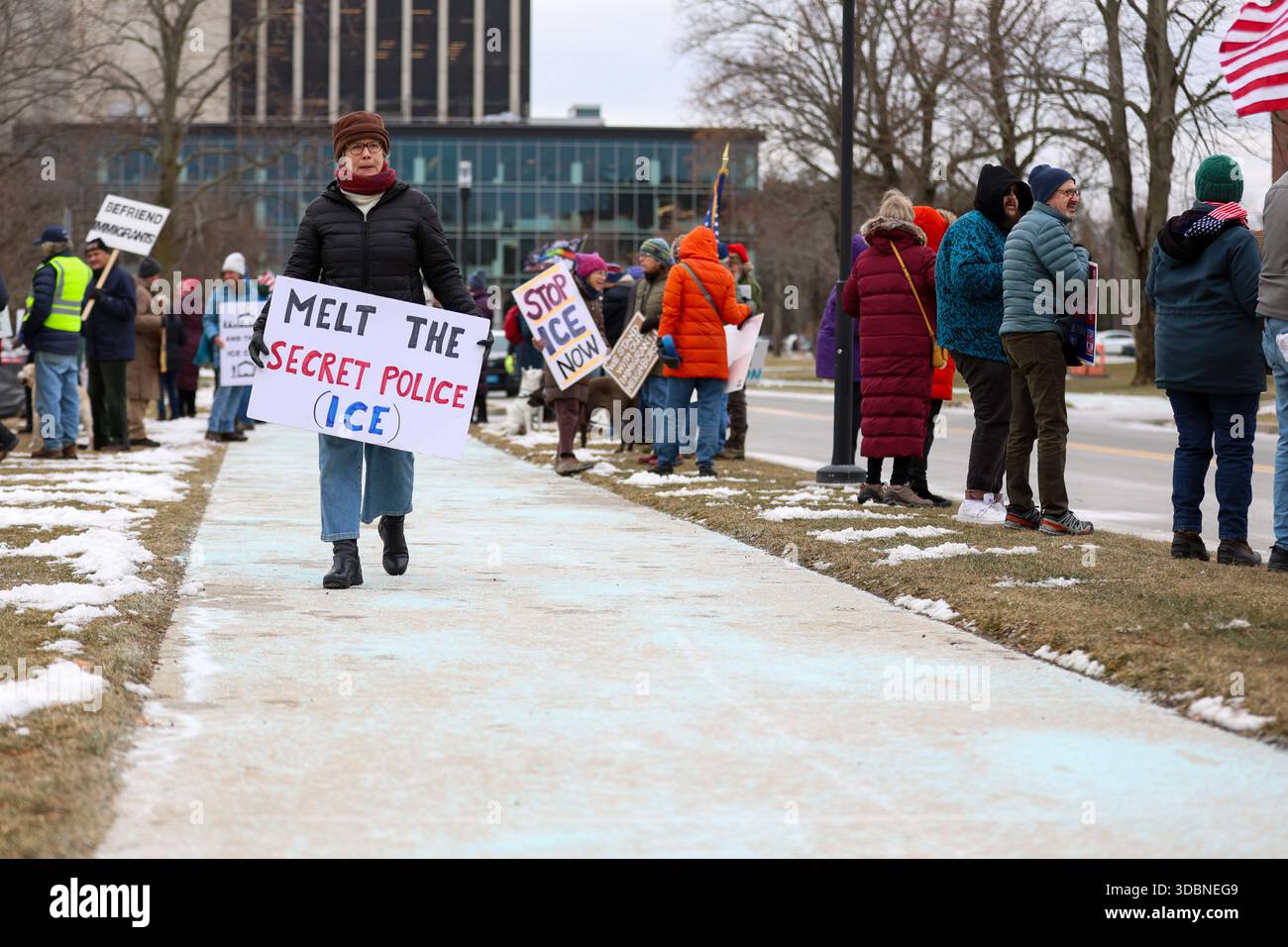 Inhumane conditions in ice facility hi-res stock photography and images ...