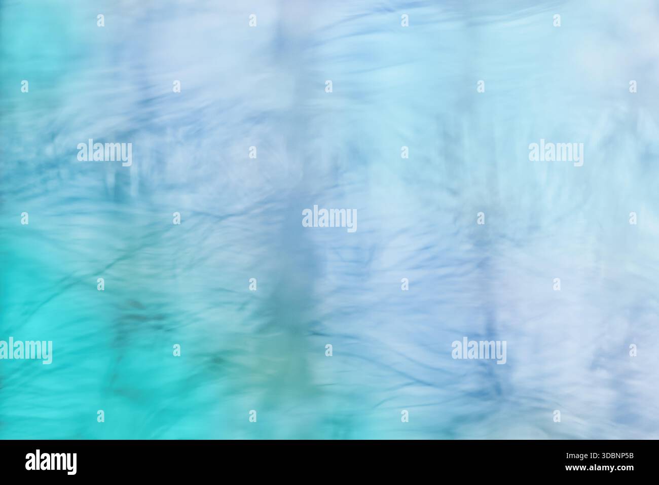 Soft color gradient water reflection as an abstract  background Stock Photo