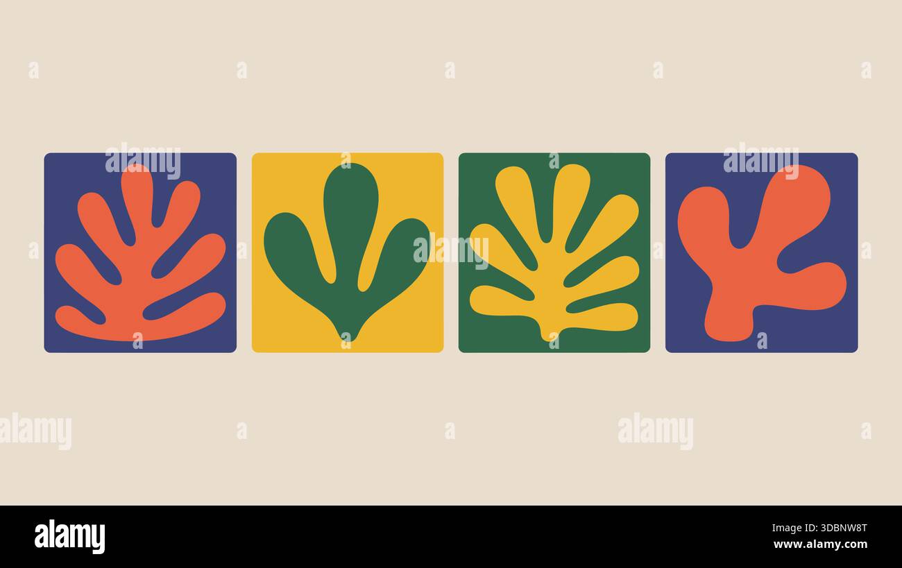 Artistic vibrant green leaf Stock Vector Images - Alamy