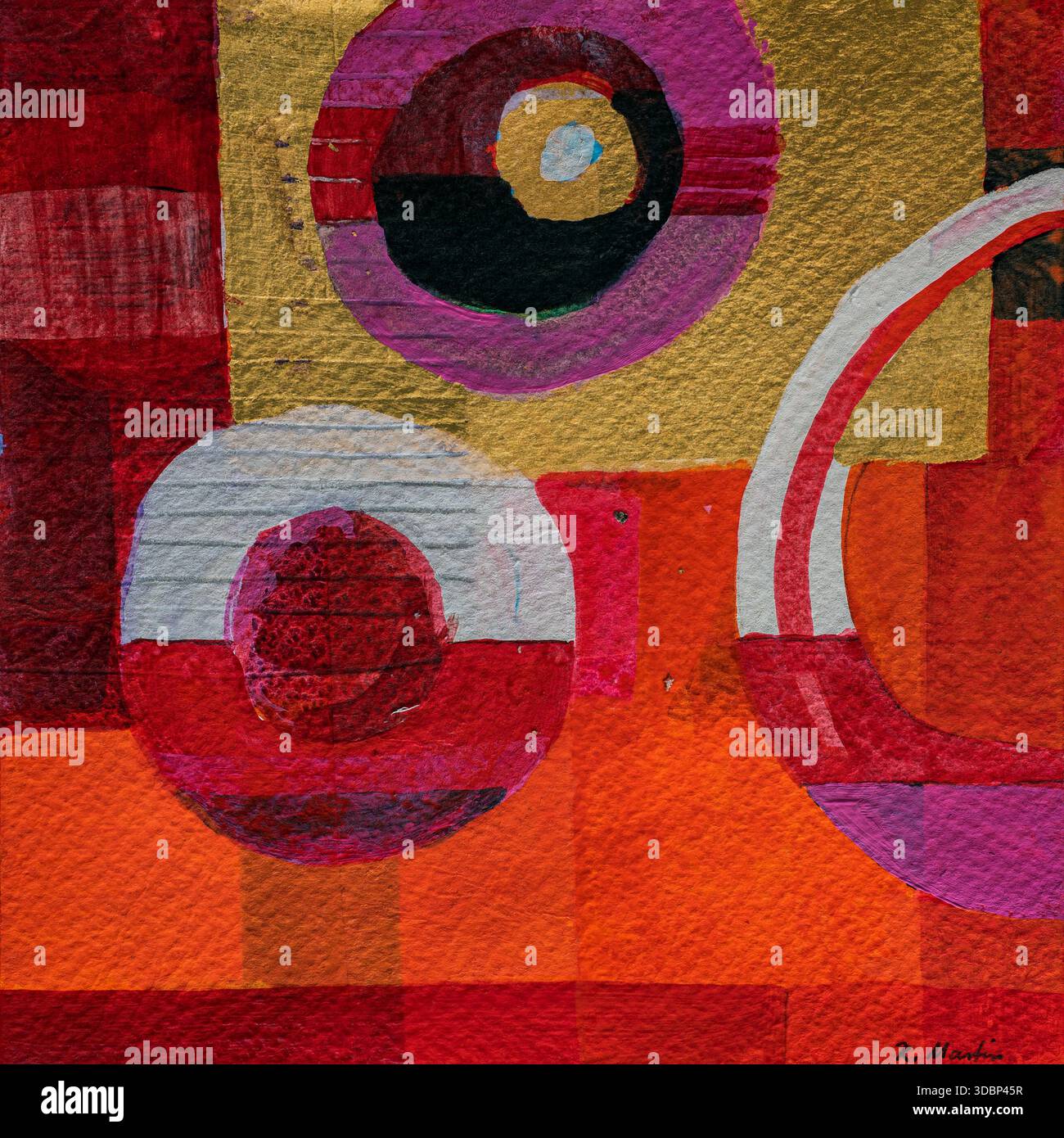 Painting by Regine Martin: Untitled Stock Photo
