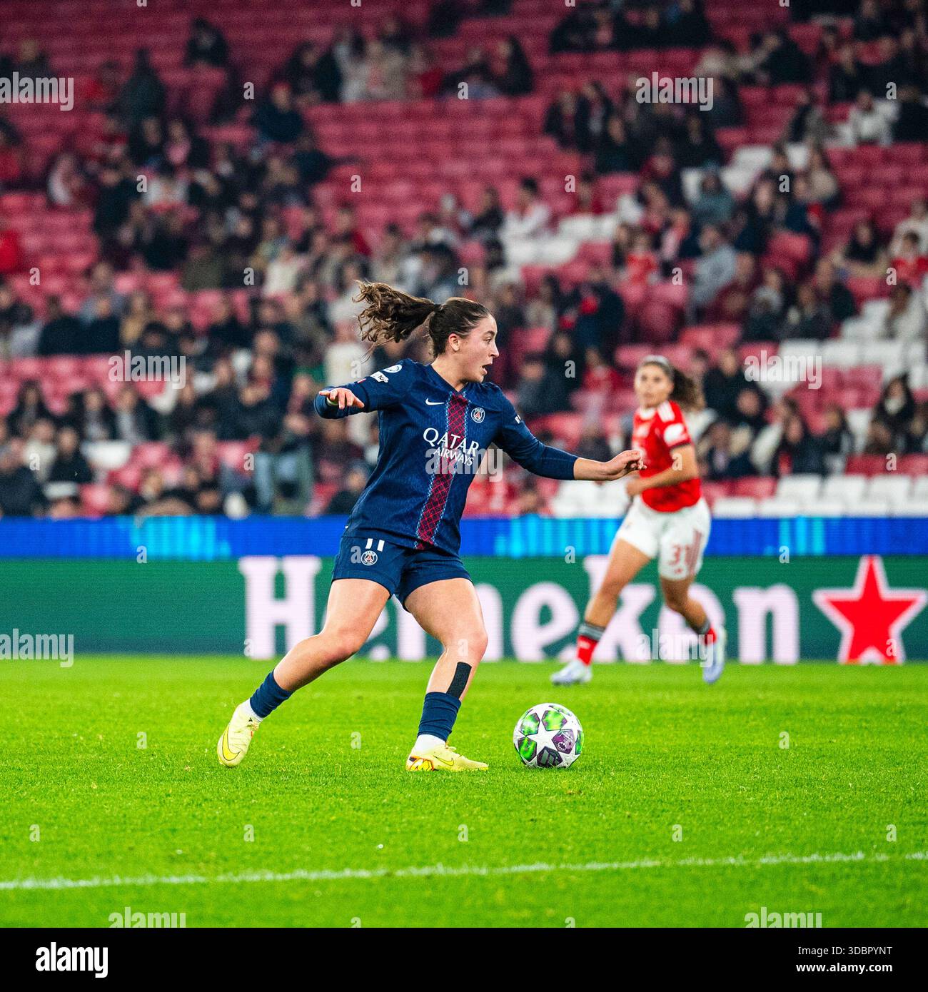 December 17 2025 Lisbon Lisbon Portugal Florianne Jourde Of PSG December 17 2025 Lisbon Lisbon Portugal Florianne Jourde Of PSG