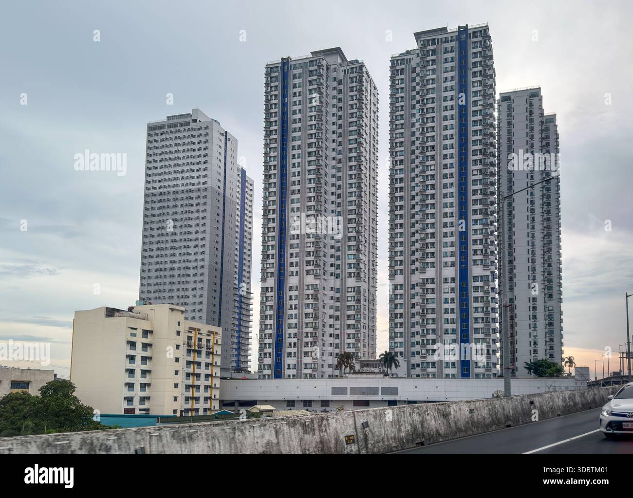 SMDC Mezza Residences, SM Sta Mesa, Quezon City, Metro Manila, Philippines - Smartphone Captured Stock Image