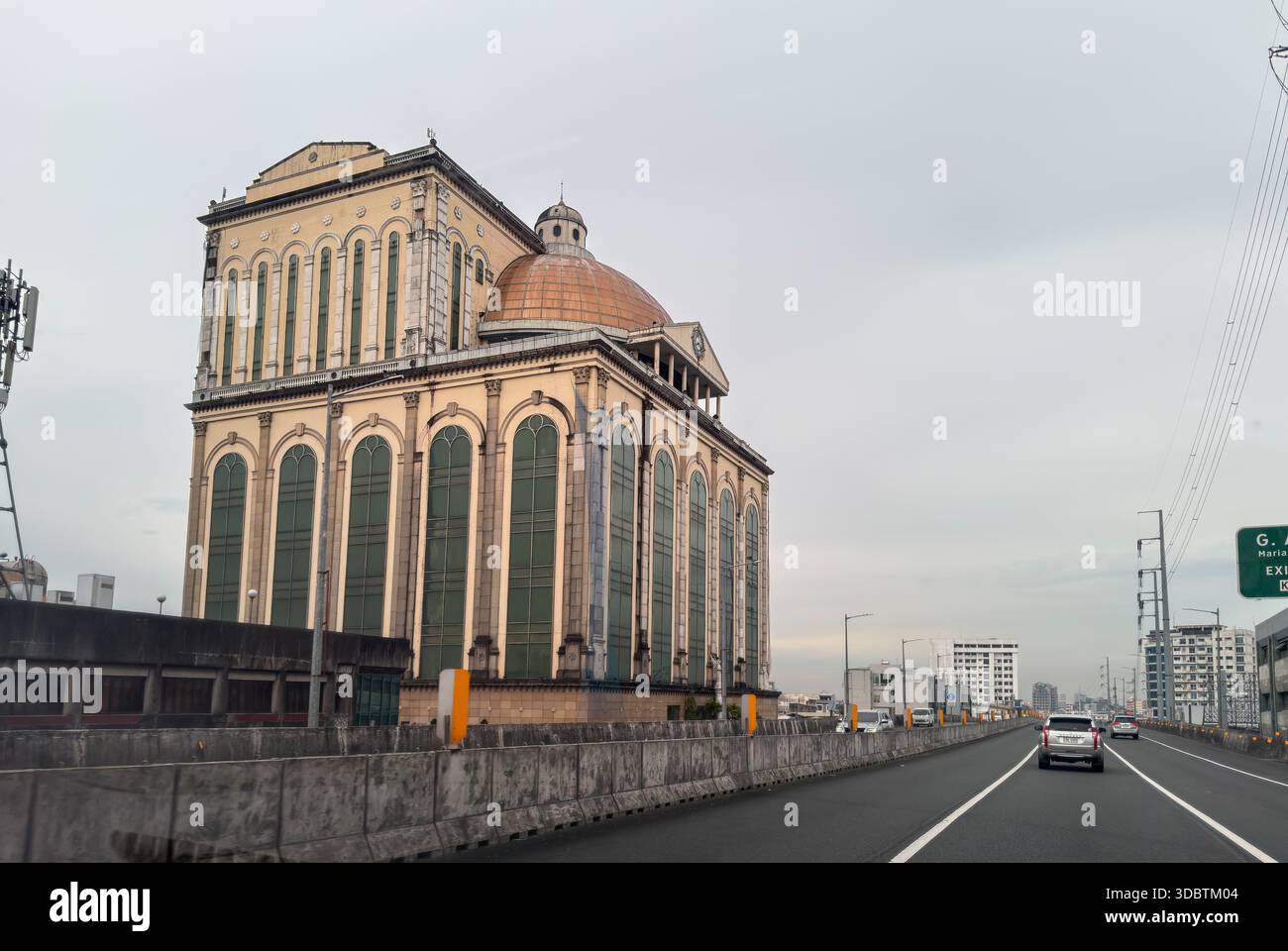 The Sanctuarium, one of largest columbarium in Southeast Asia, Quezon City, Metro Manila, Philippines - Smartphone Captured Stock Image