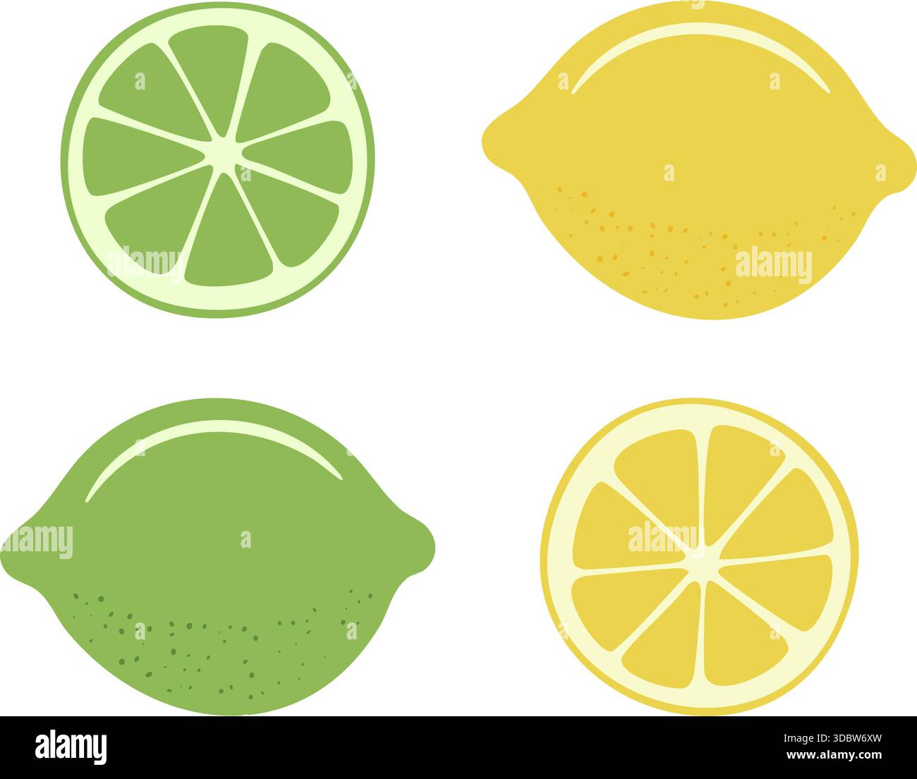 Fresh lemon wedge Stock Vector Images - Alamy, image size:1300x1105