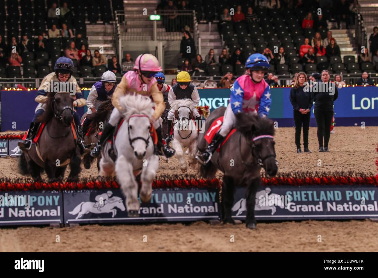 London Excel 18 Dec 2025 The eagerly awaited Shetland Pony Grand ...