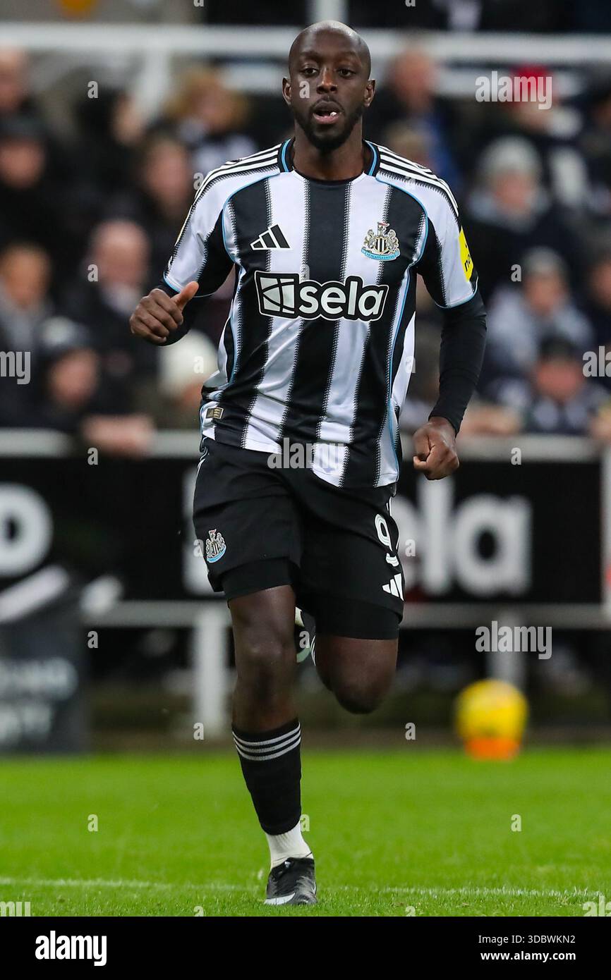 Yoane Wissa Of Newcastle United During The Newcastle United V Fulham yoane-wissa-of-newcastle-united-during-the-newcastle-united-v-fulham