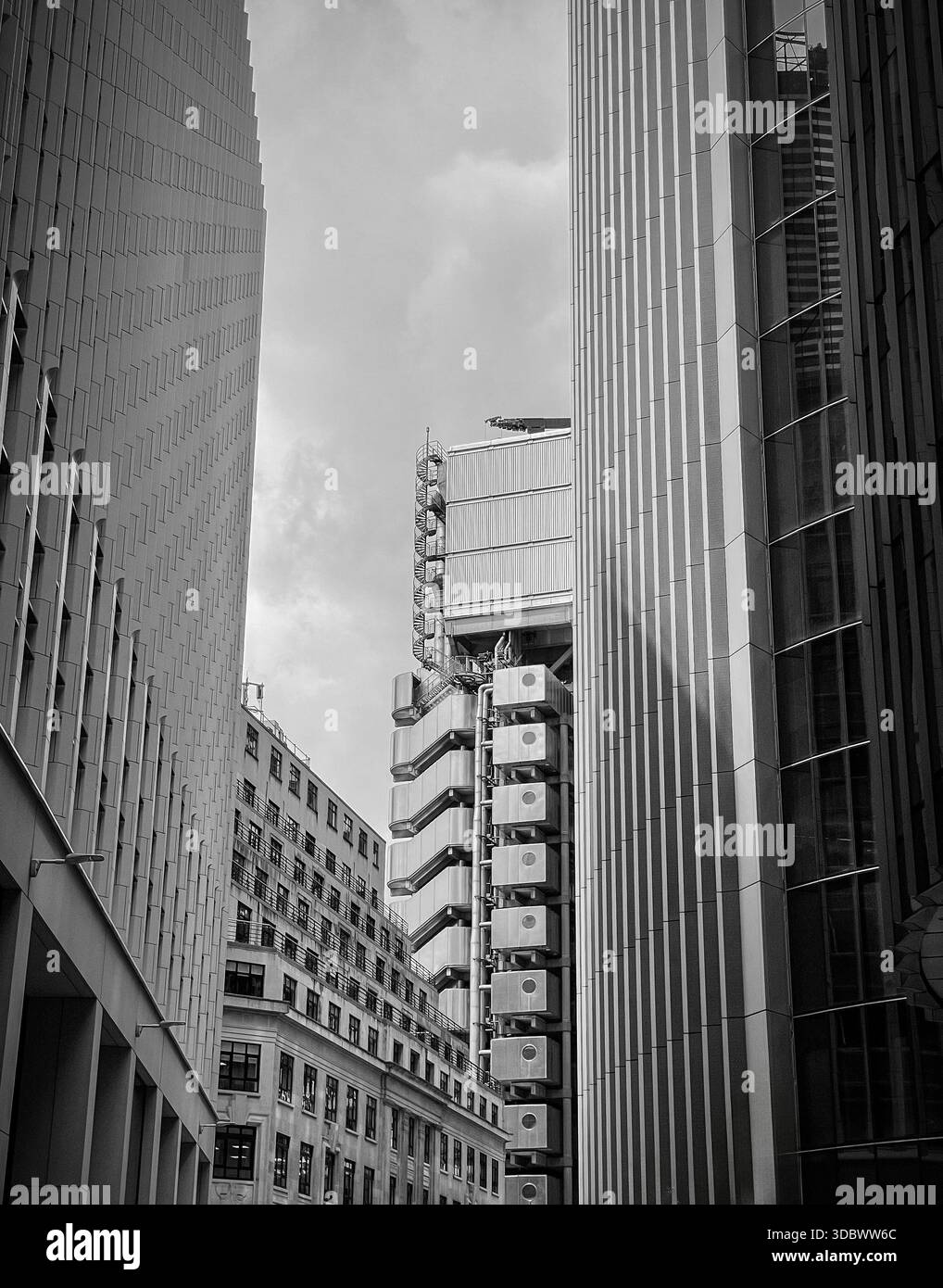 The Lloyd's Building London - Smartphone Captured Stock Image