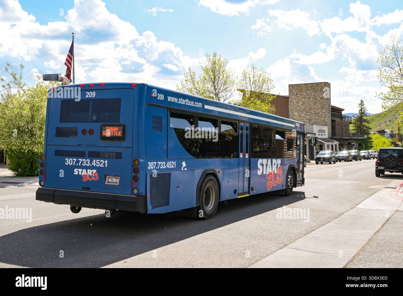 Usa public bus transportation hi-res stock photography and images
