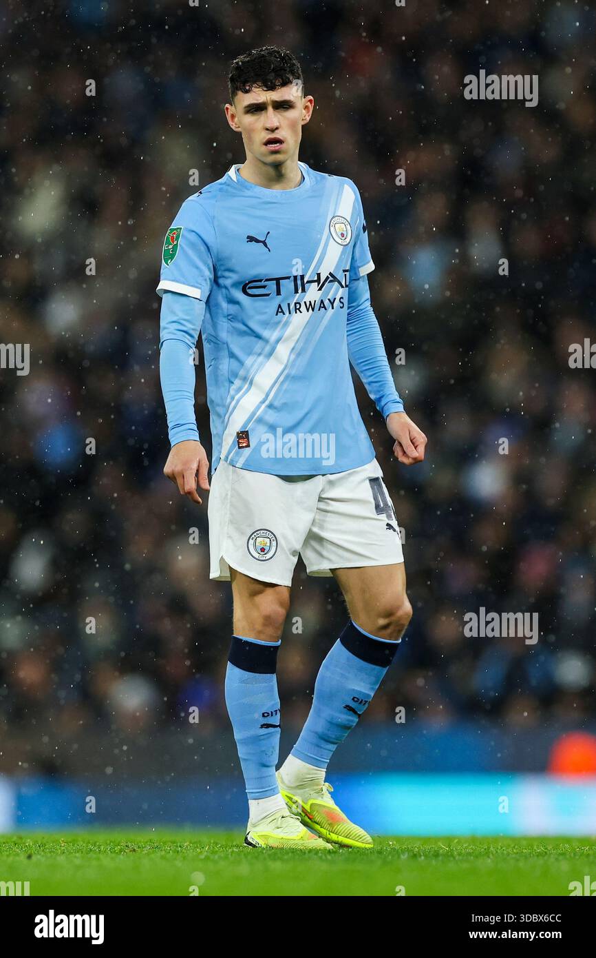 Phil Foden #47 of Manchester City Stock Photo - Alamy