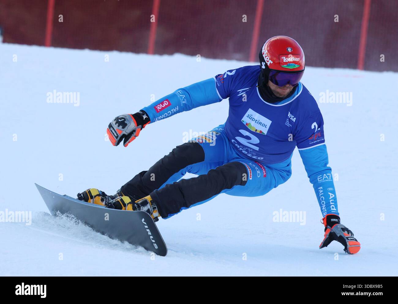 Visa Fis Snowboard Alpine World Cup Carezza, Roland Fischnaller (ITA ...
