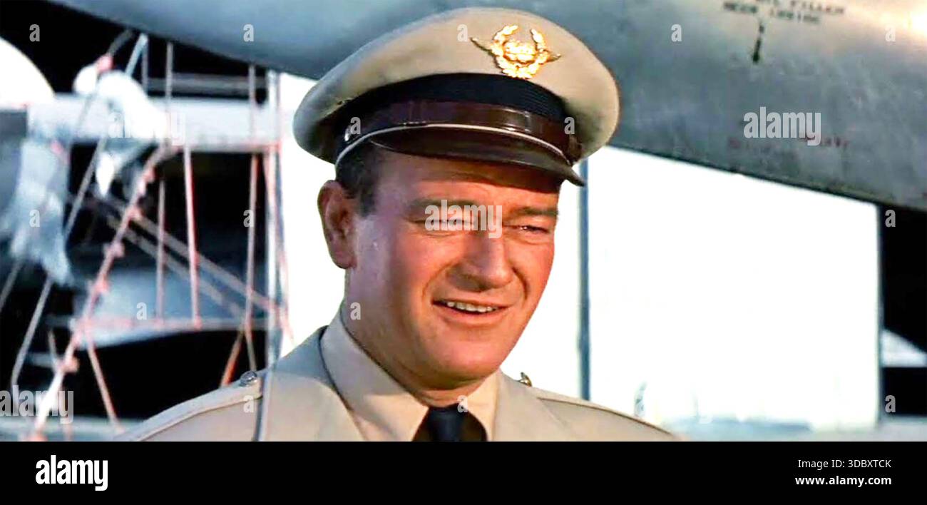 THE HIGH AND MIGHTY 1954 Warner Bros. film with John Wayne as First ...