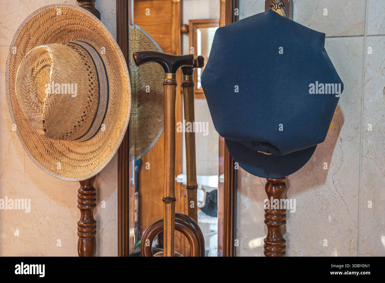 Cap rack hi-res stock photography and images - Alamy