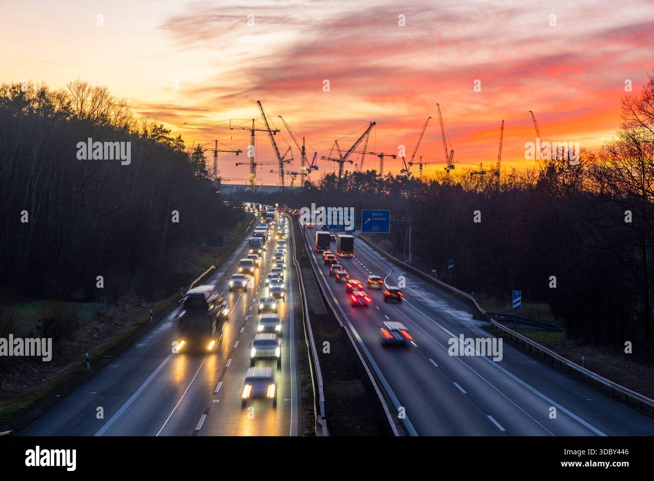 Wunderschne Baustelle A4 Dresden Bild