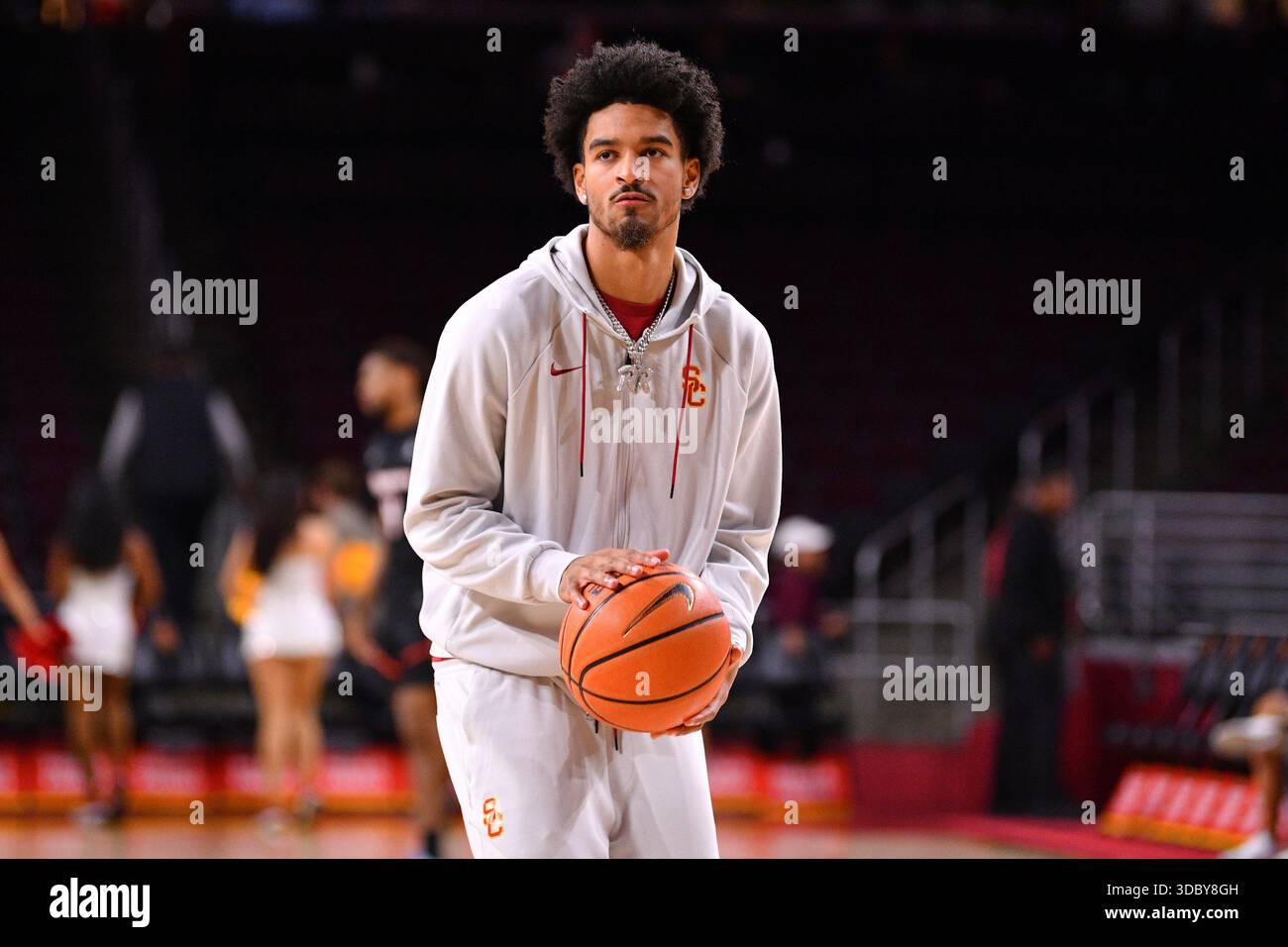 LOS ANGELES, CA - DECEMBER 17: USC Trojans guard Rodney Rice (1) looks ...