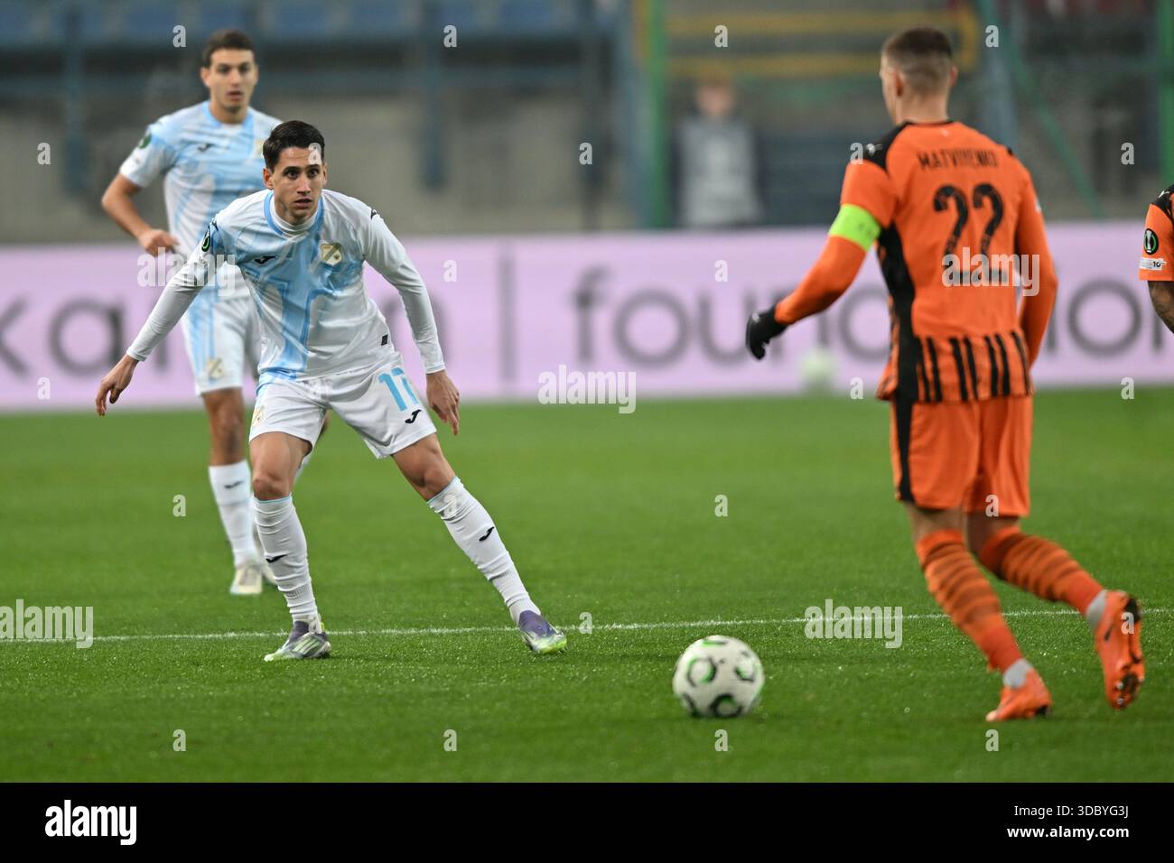 UEFA Europa Conference league match Shakhtar vs Rijeka at Municipal ...
