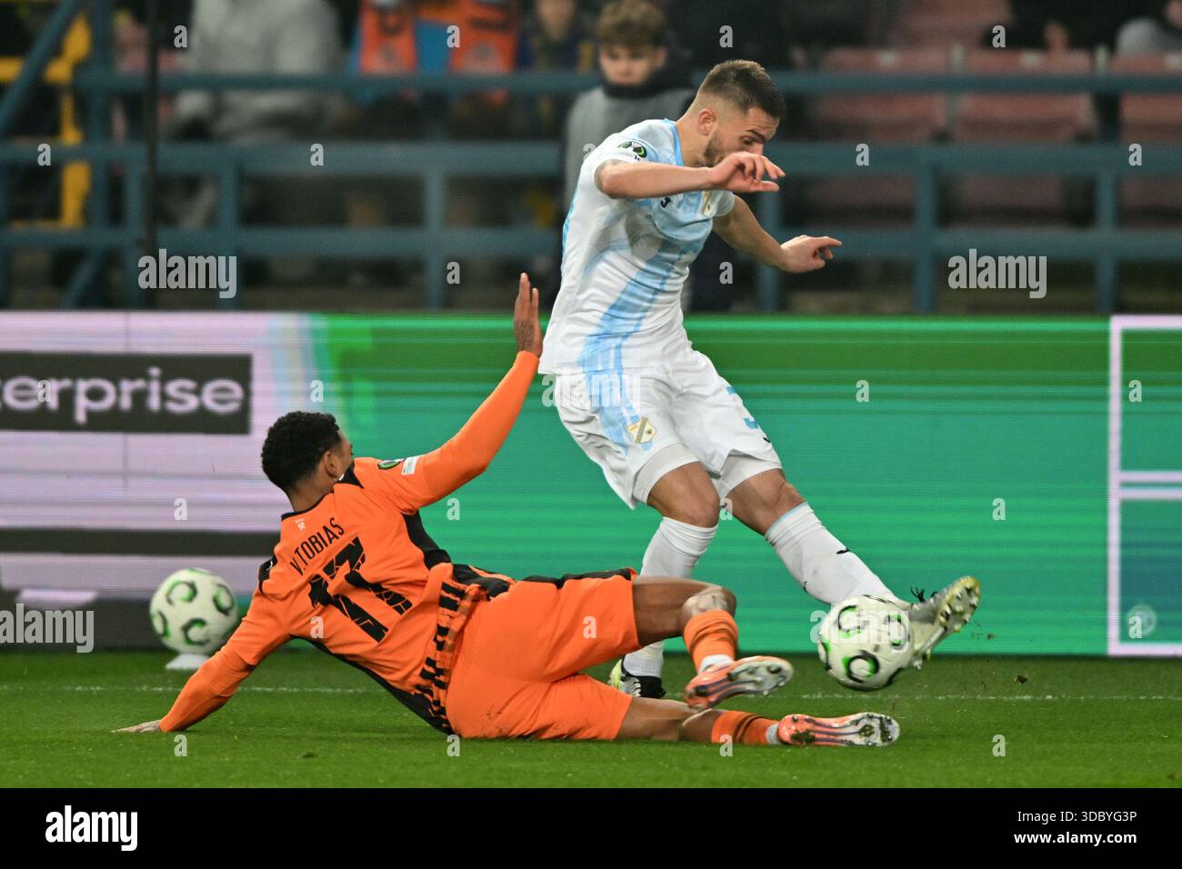 UEFA Europa Conference league match Shakhtar vs Rijeka at Municipal ...