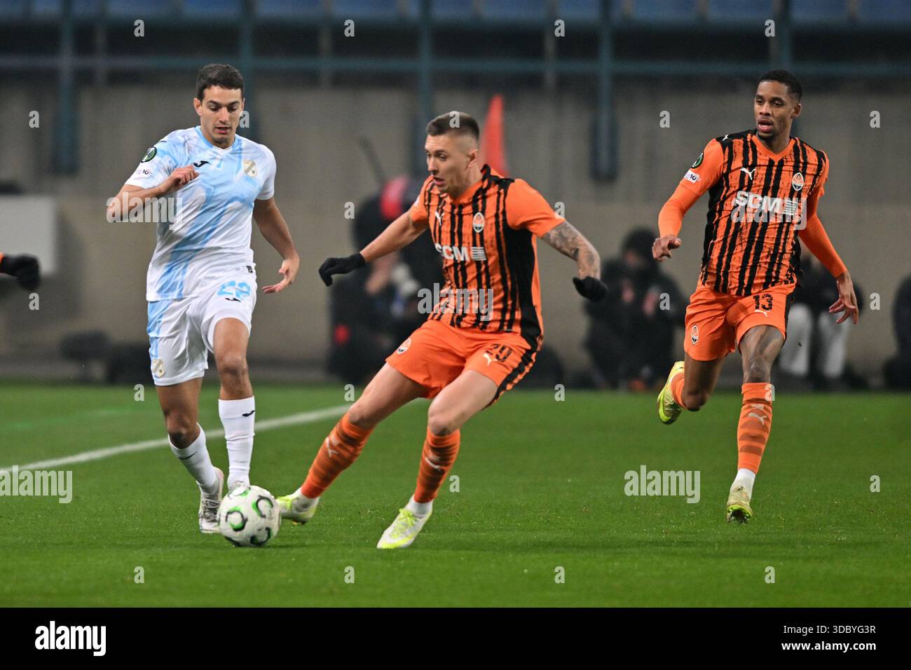 UEFA Europa Conference league match Shakhtar vs Rijeka at Municipal ...
