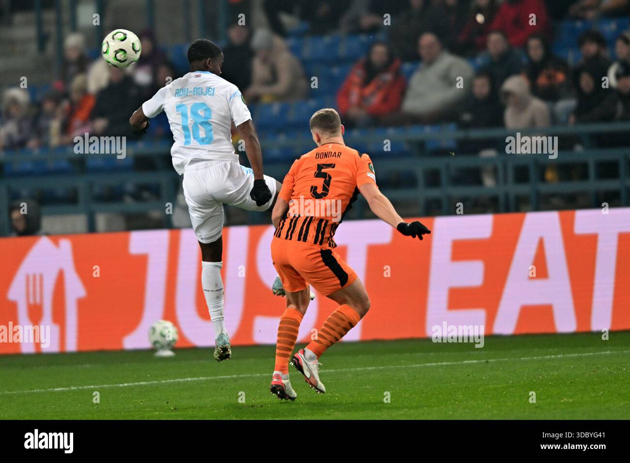UEFA Europa Conference league match Shakhtar vs Rijeka at Municipal ...