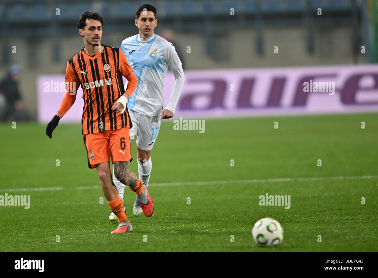 UEFA Europa Conference league match Shakhtar vs Rijeka at Municipal ...