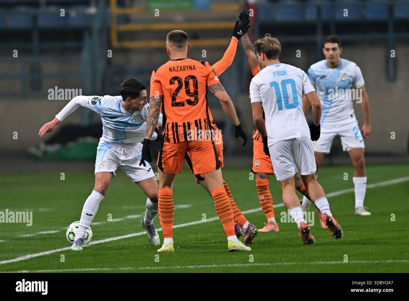 UEFA Europa Conference league match Shakhtar vs Rijeka at Municipal ...