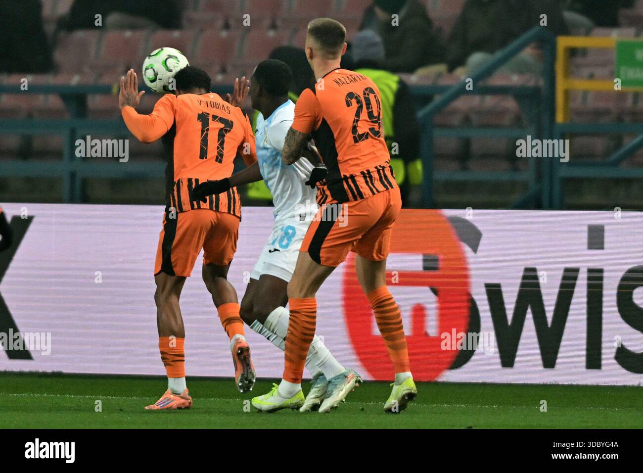 UEFA Europa Conference league match Shakhtar vs Rijeka at Municipal ...