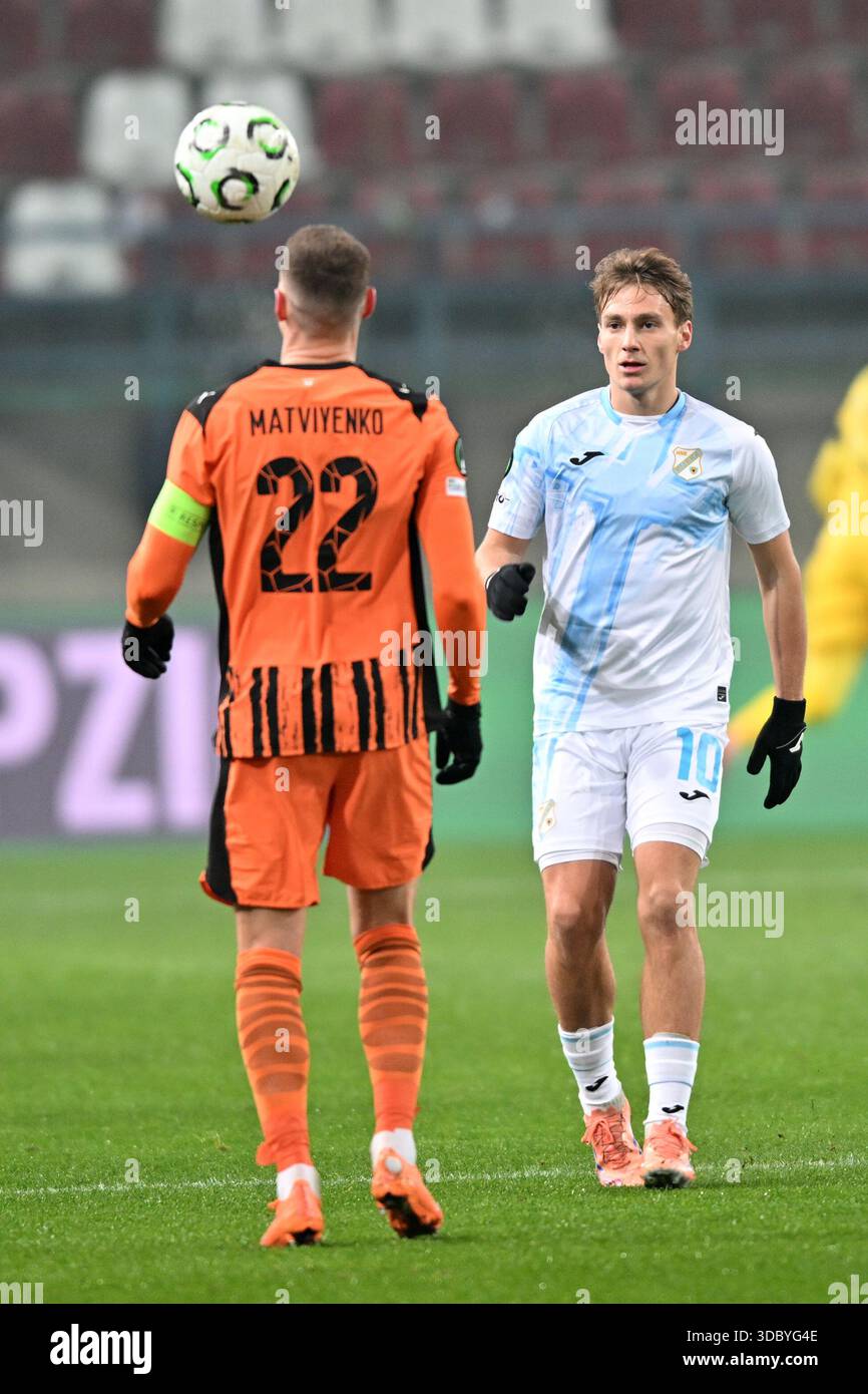 UEFA Europa Conference league match Shakhtar vs Rijeka at Municipal ...