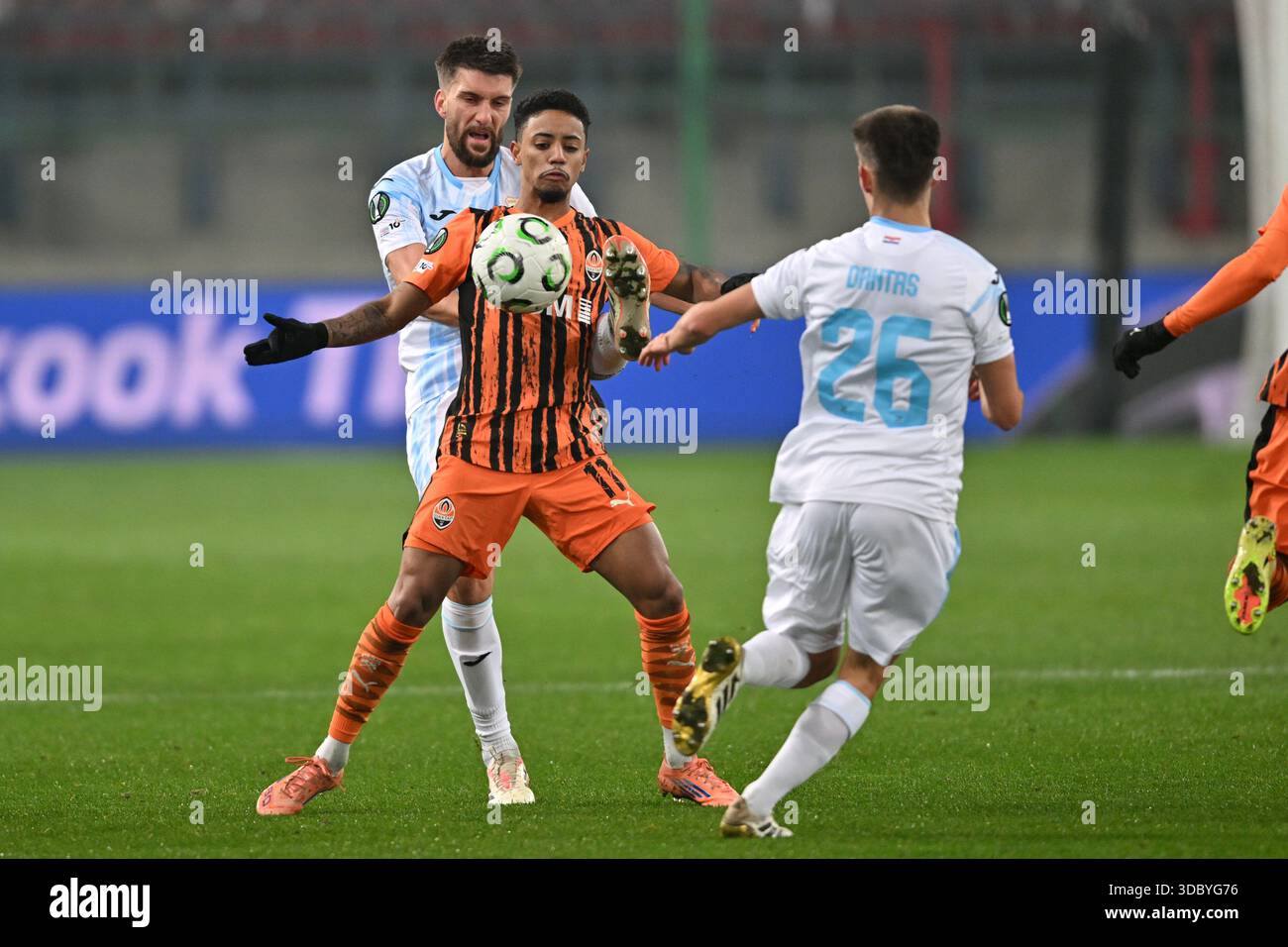 UEFA Europa Conference league match Shakhtar vs Rijeka at Municipal ...