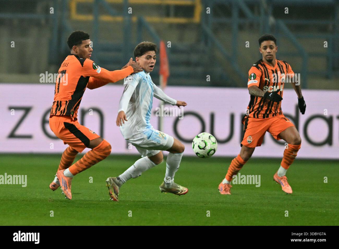 UEFA Europa Conference league match Shakhtar vs Rijeka at Municipal ...