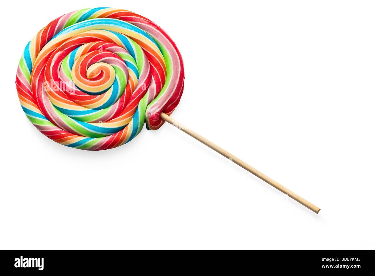 Rainbow swirl lollipop hi-res stock photography and images - Alamy