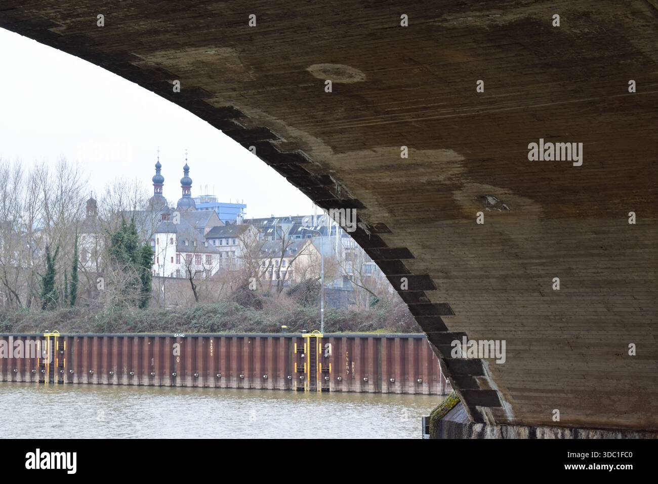 bridge in Koblenz Stock Photo