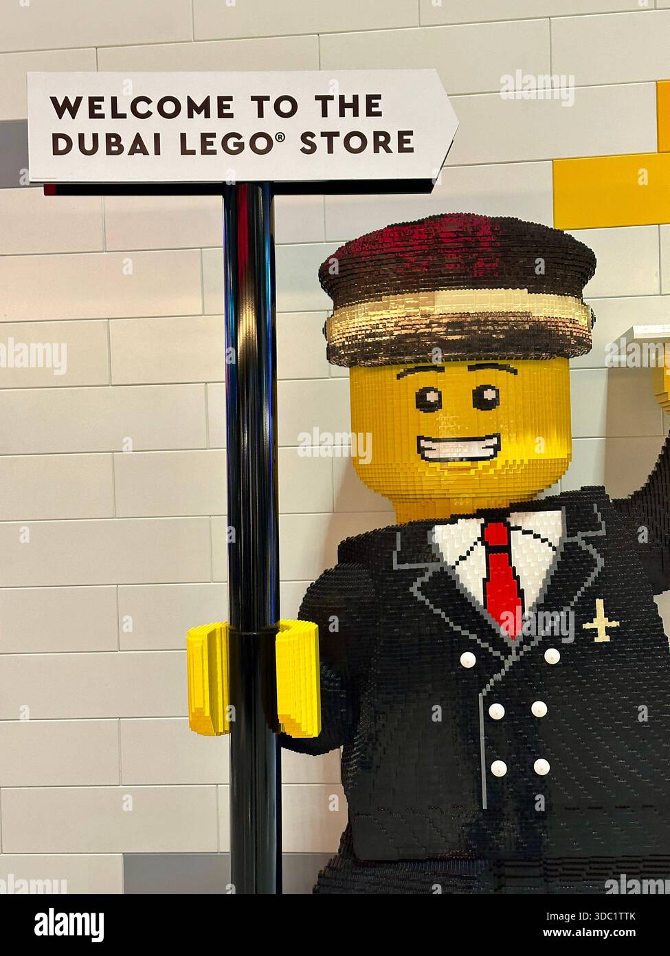 Lego Store Dubai Airport - Smartphone Captured Stock Image
