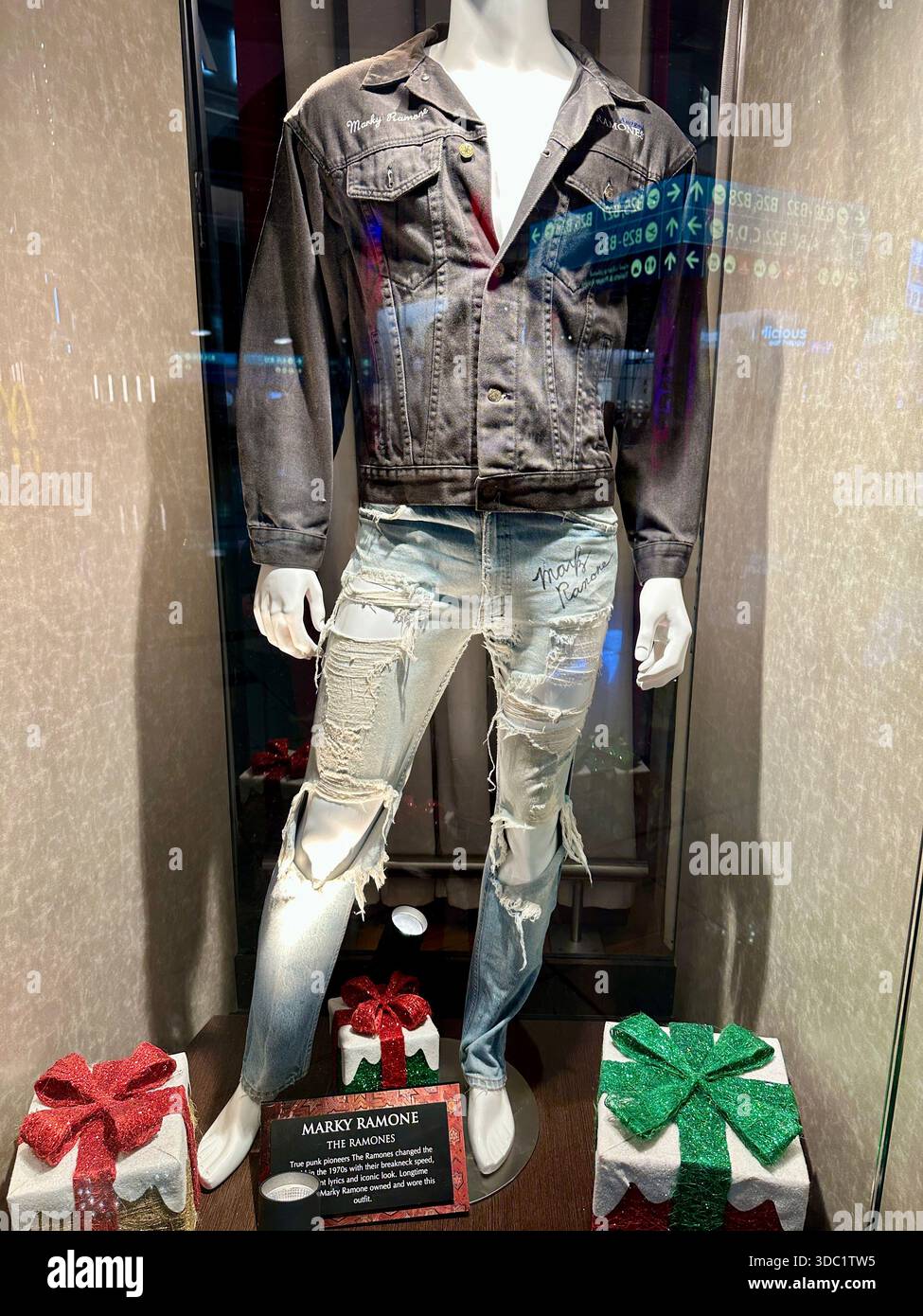 Hard Rock Cafe DXB Dubai Airport - Smartphone Captured Stock Image