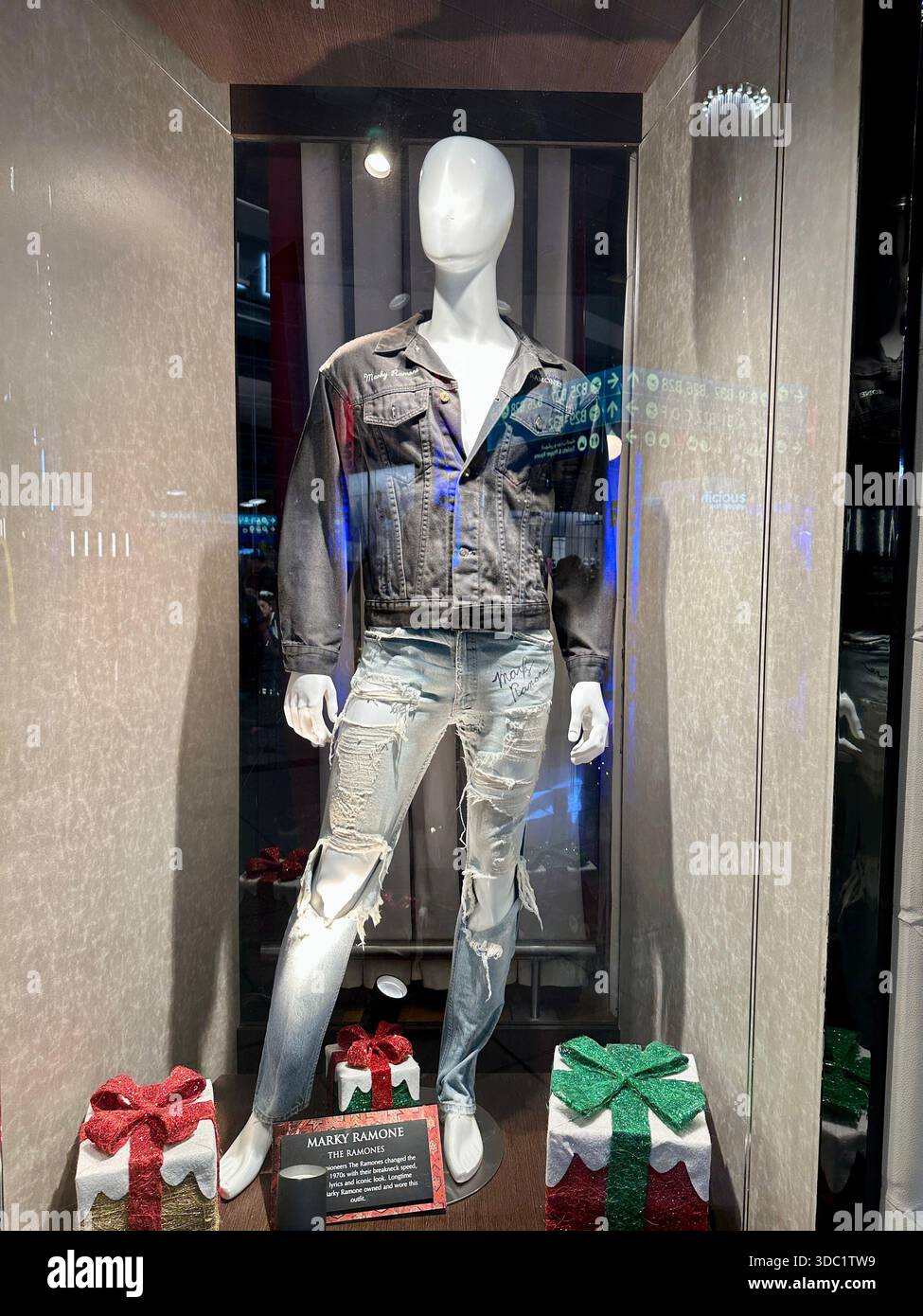 Hard Rock Cafe DXB Dubai Airport - Smartphone Captured Stock Image