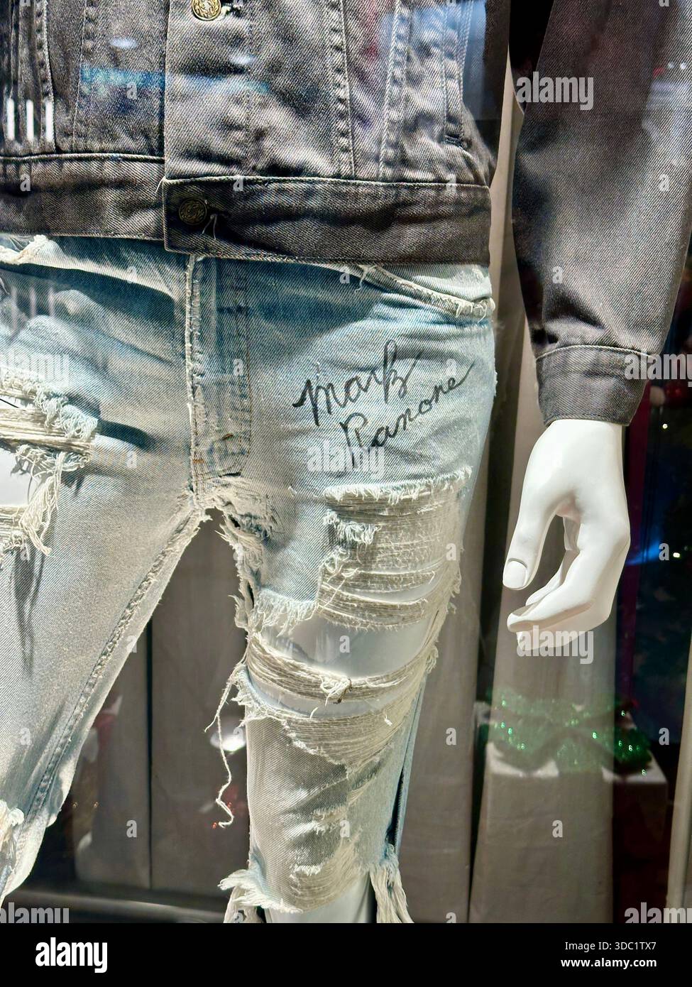 Hard Rock Cafe DXB Dubai Airport - Smartphone Captured Stock Image