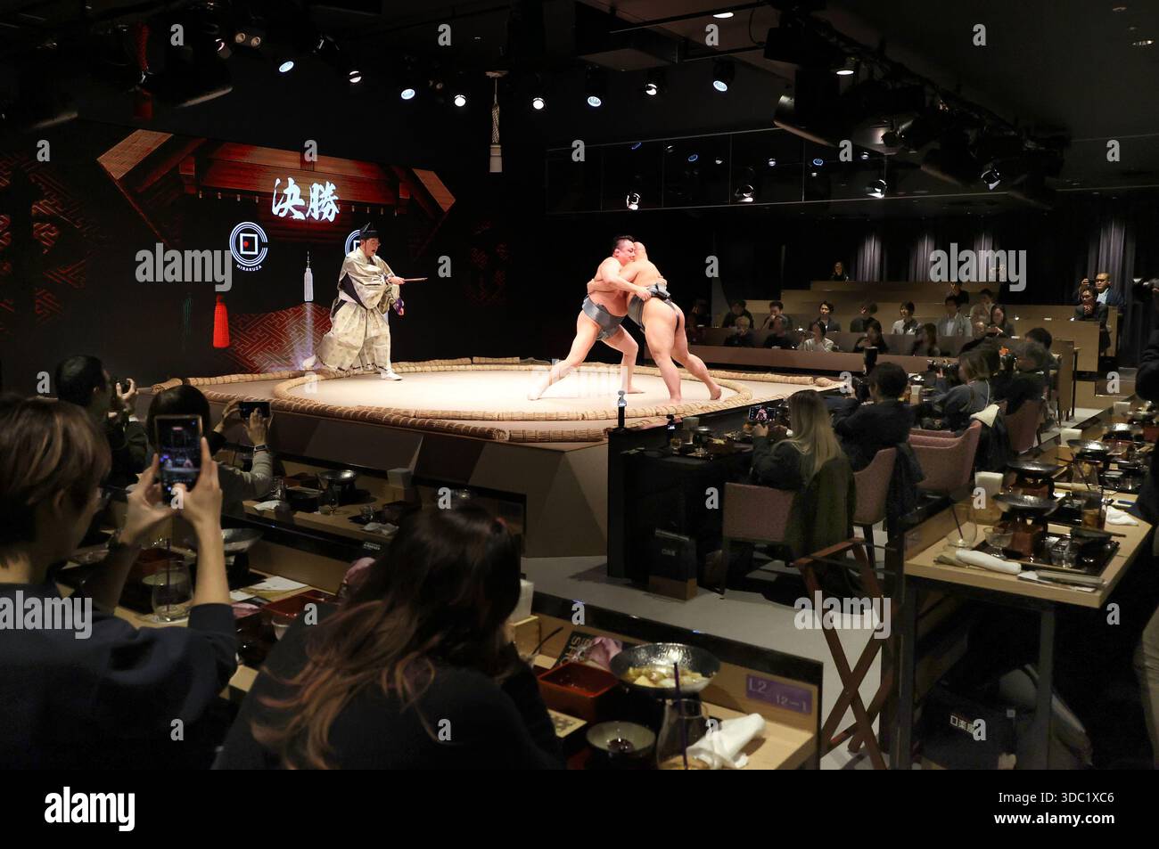 December 19, 2025, Tokyo, Japan - Former professional sumo wrestlers ...