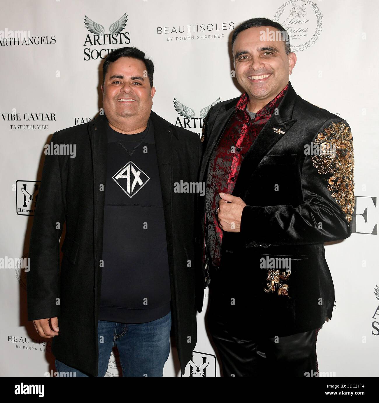 Rehan Rohan Dr. Rohan Nagar and fitness expert Rehan Jalali attend the Artists ...