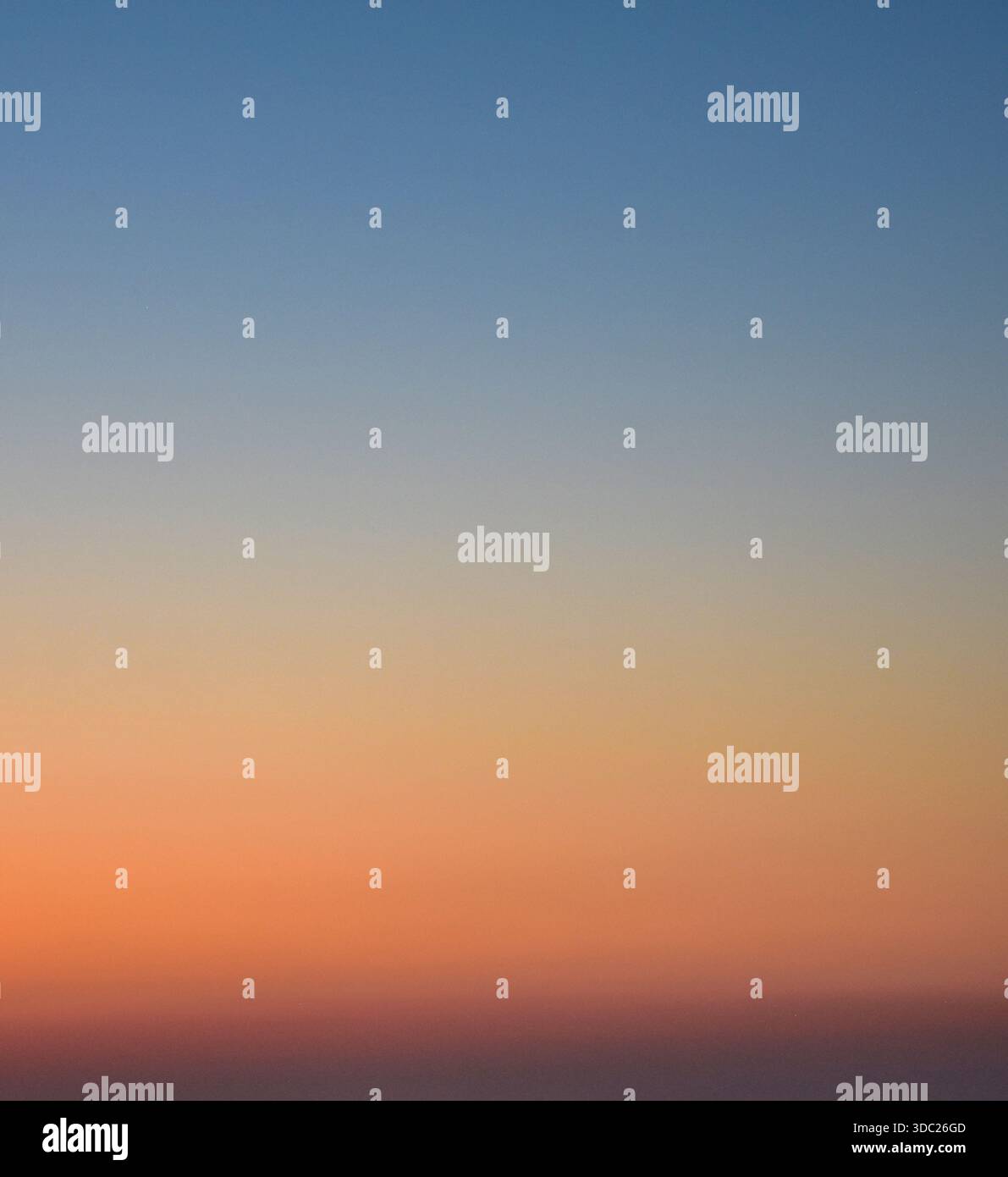 Abstract sunset sky with dramatic tones, creating a clean visual space for design and creative layouts. Stock Photo