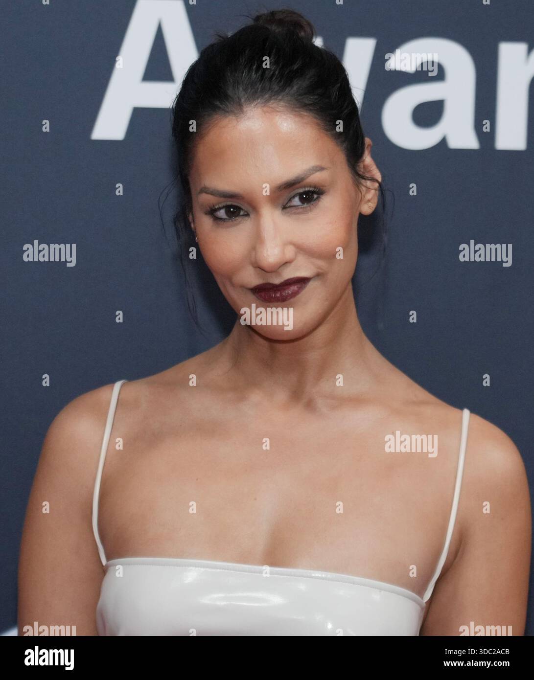 Janina Gavankar arrives at the TikTok Awards 2025 held at the Hollywood ...