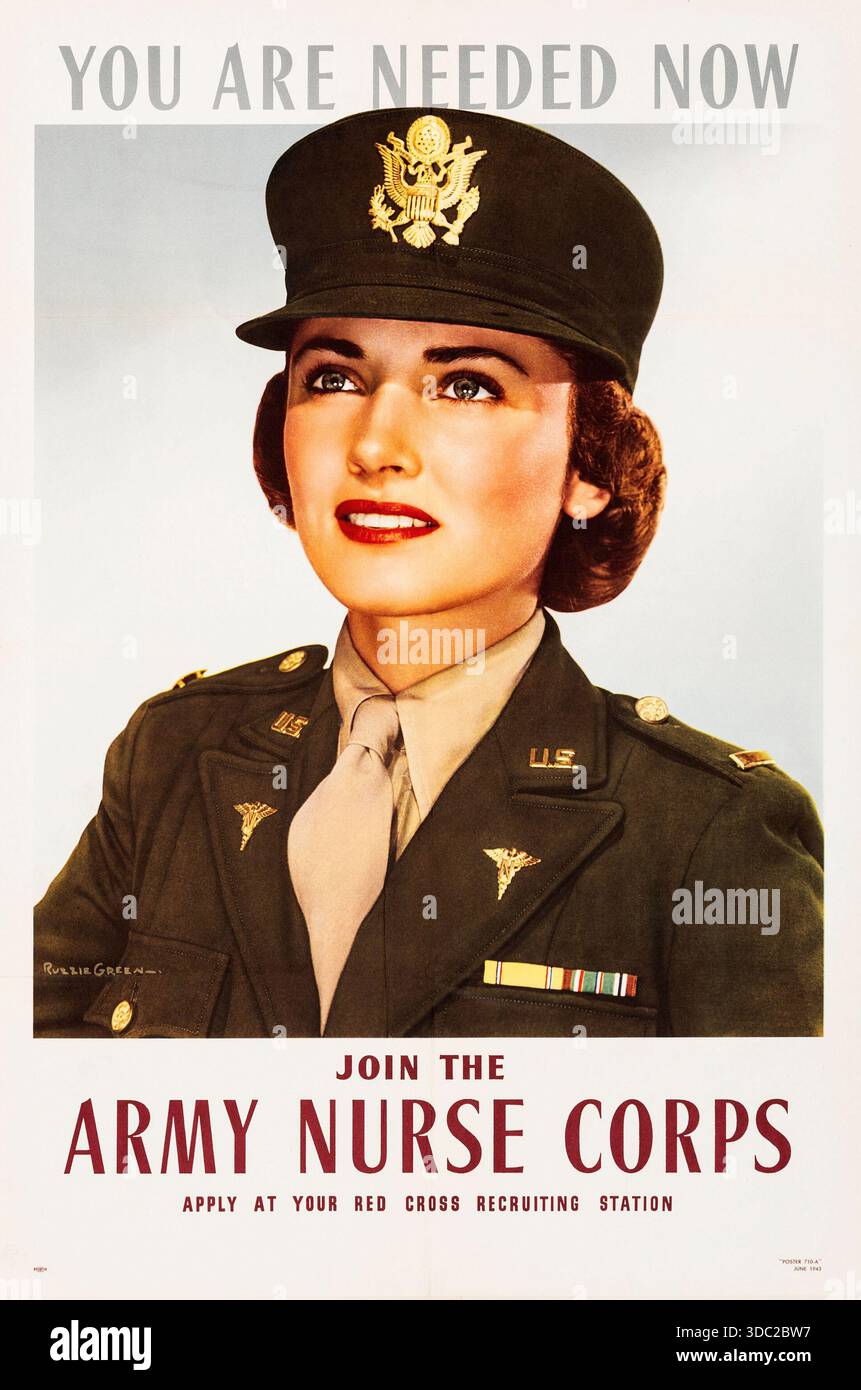 1940s nurse uniform hi-res stock photography and images - Alamy